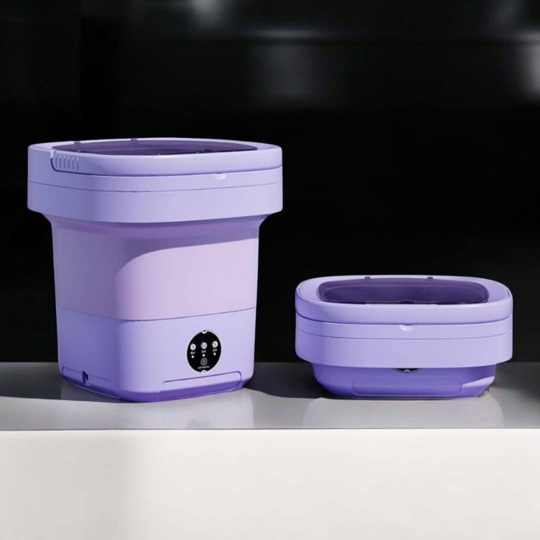 Mini lavadora portátil plegable