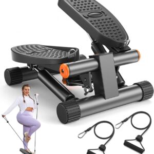 Máquina Mini Stepper con Bandas de Resistencia: Tu Gimnasio Completo en Casa