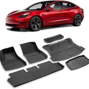 Alfombras para carro de bandeja para tesla model s