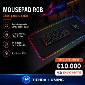Mousepad RGB Extra Grande