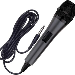 Micrófono dinámico profesional M187 (cableado), negro