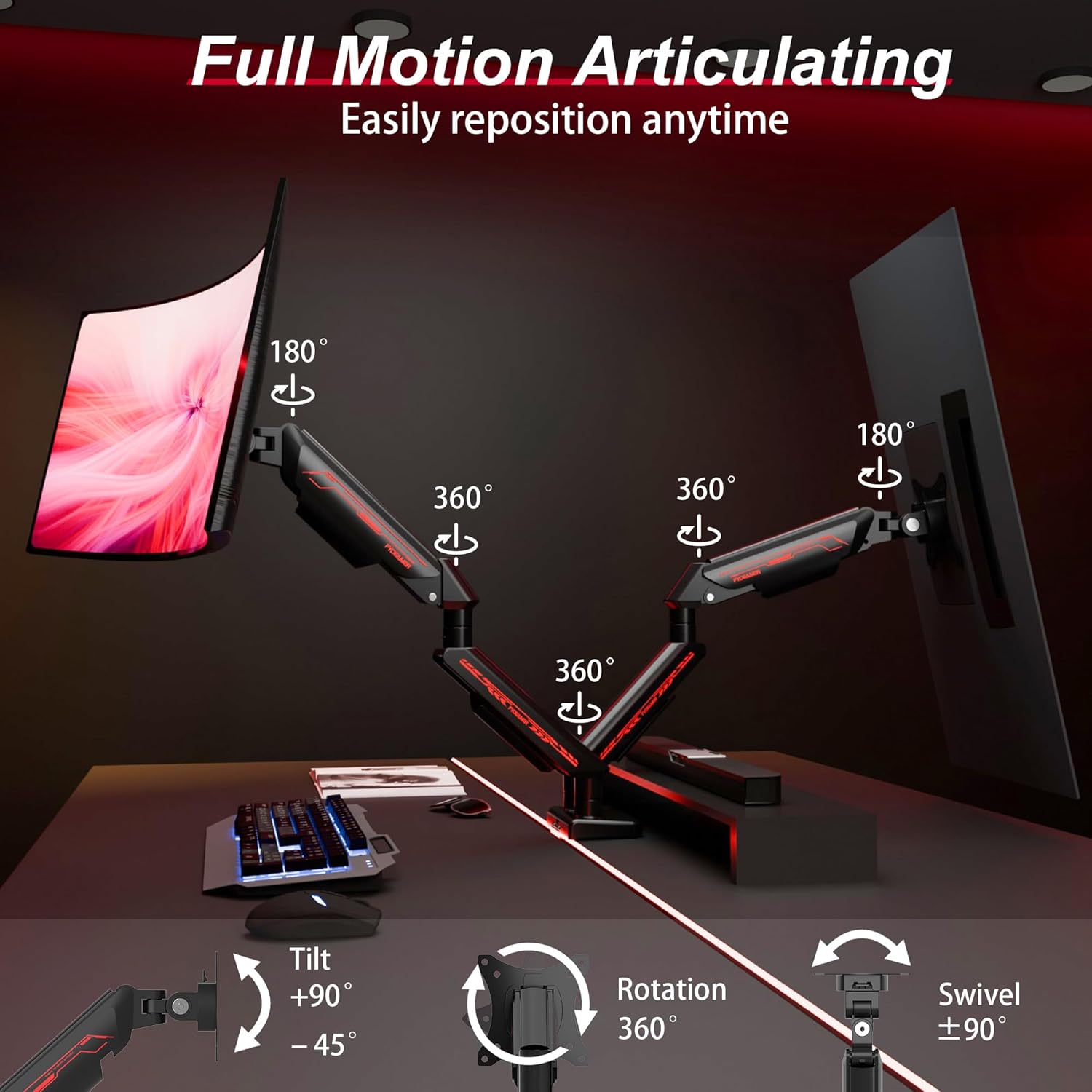 Brazo de monitor dual - Image 3