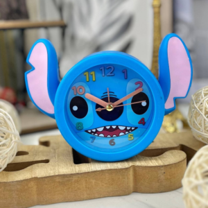 reloj despertador de stich